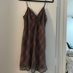 NWT Urban Outfitters Mini Plaid Dress